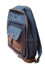 Load image into Gallery viewer, Cotton Road Backpack - Blue