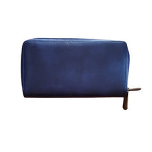 Load image into Gallery viewer, Cotton Road Double Zip Ladies Wallet - Navy