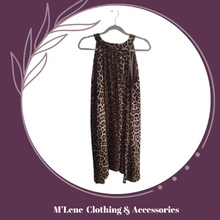 Load image into Gallery viewer, Georgie Dress - Leopard Print - XL