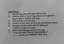 Load image into Gallery viewer, Gift Bag Craft Kit