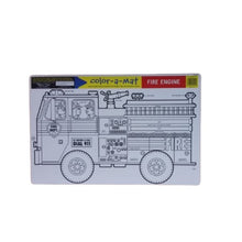 Load image into Gallery viewer, Melissa & Doug - Color-a-Mat - Fire Engine