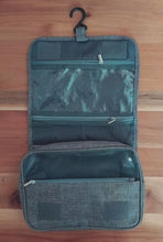 Load image into Gallery viewer, Travel Toiletry Bag – Grey