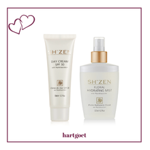 Load image into Gallery viewer, Sh'Zen Phyto Floral Hydrating Mist (125ml) & Day Cream SP30 (50ml)