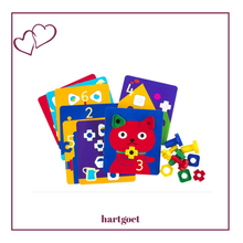 Load image into Gallery viewer, Plastic Nuts & Bolts and Activity Cards