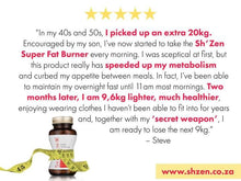 Load image into Gallery viewer, Sh'Zen Super Fat Burner vegicaps (2 x 60)