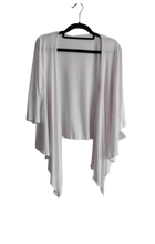 Load image into Gallery viewer, Grey & White Dress whith White Waterfall Jacket