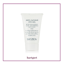 Load image into Gallery viewer, Sh'Zen anti-fatigue eye gel tube on a white background