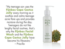 Load image into Gallery viewer, Review of Sh'Zen Fijnbos Cape Floral Facial Wash and Fijnbos Cape Cactus Jelly