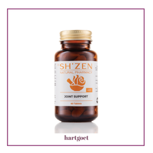 Load image into Gallery viewer, Brown supplement bottle with Sh'Zen label on a white background