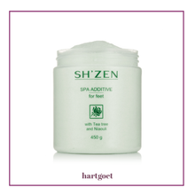 Load image into Gallery viewer, Sh'Zen Spa Additive for feet jar on a white background