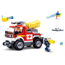 Load image into Gallery viewer, Sluban fire engine construction toy