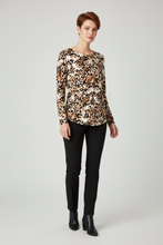Load image into Gallery viewer, Underlay Top - Leopard Print with Black Pants and Shoes