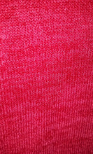 Load image into Gallery viewer, Close view of the cherry red open front jacket material