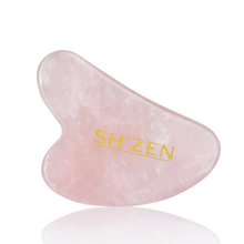 Load image into Gallery viewer, Sh'Zen Rose Quartz Gua Sha