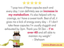 Load image into Gallery viewer, Sh'Zen Super Fat Burner vegicaps (60)