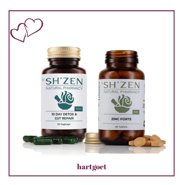 Sh'Zen 10 Day Detox & Gut Repair and Sh'Zen Zinc Forte