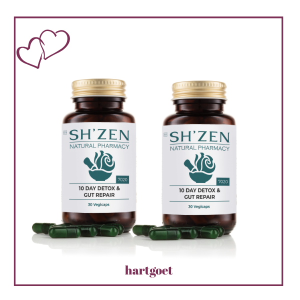 Sh'Zen 10 Day Detox & Gut Repair ( 2 x 30 vegicaps)