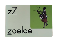 Load image into Gallery viewer, A4 Alfabetkaarte
