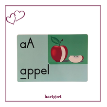 Load image into Gallery viewer, A4 Alfabetkaarte
