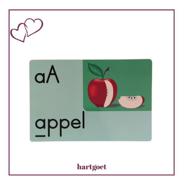 A4 Alfabetkaarte
