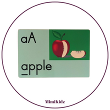 Load image into Gallery viewer, A4 Alphabet Cards
