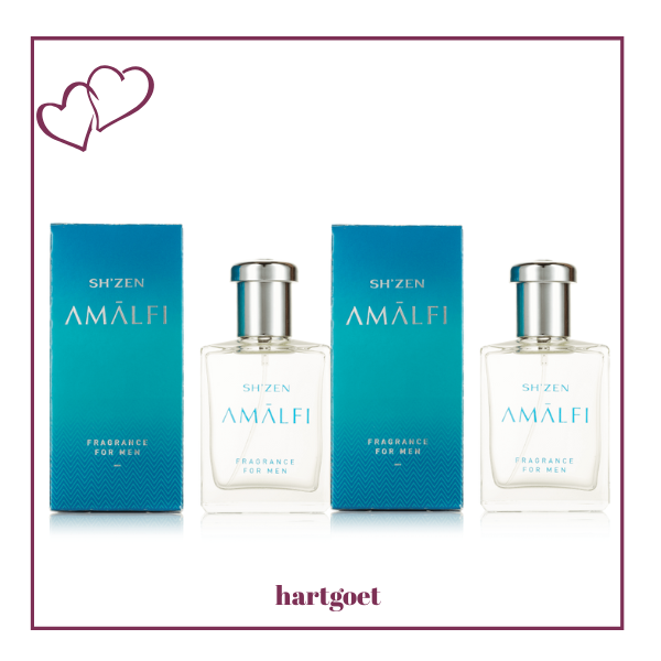 Sh'Zen Amalfi Fragrance For Men (2 x 50ml)