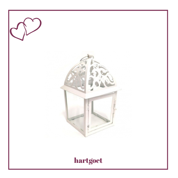 Small Antique White Lantern
