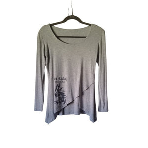 Long Sleeve Top - Light Grey