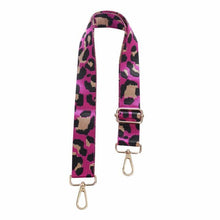 Load image into Gallery viewer, Bag Strap - Leopard Print - Hot Pink
