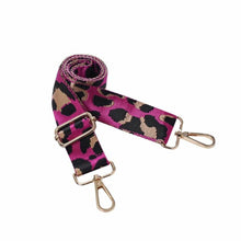 Load image into Gallery viewer, Bag Strap - Leopard Print - Hot Pink
