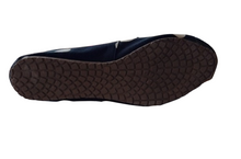 Load image into Gallery viewer, Baruch Shoes - Navy &amp; Polkadots - Size 7
