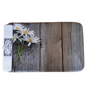 Memory Foam Bath Mat - Daisies