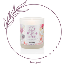 Load image into Gallery viewer, Sh&#39;Zen Best Mom Ever Luxury Soy Massage Candle
