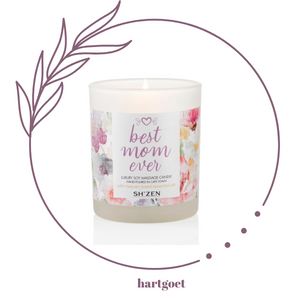 Sh'Zen Best Mom Ever Luxury Soy Massage Candle
