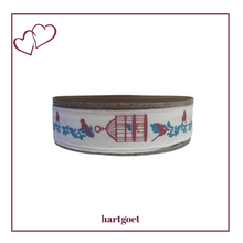 Load image into Gallery viewer, Printed Ribbon - Bird Cages
