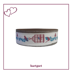 Printed Ribbon - Bird Cages