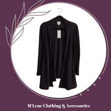 Load image into Gallery viewer, Open Front Jacket - Black
