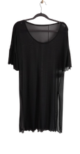 Load image into Gallery viewer, Black Mesh Dress &amp; Leggings and Black &amp; Stone Shift Dress - M
