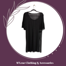 Load image into Gallery viewer, Black Mesh Dress
