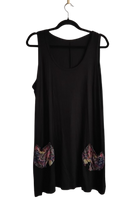 Load image into Gallery viewer, Black Pinafore Dress &amp; Top - XXL
