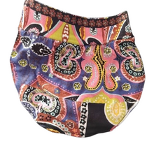 Load image into Gallery viewer, Black &amp; Paisley Print Pinafore Dress and Top - S
