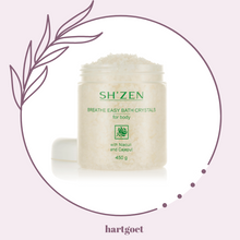 Load image into Gallery viewer, Sh&#39;Zen Breathe Easy Bath Crystals (450g)
