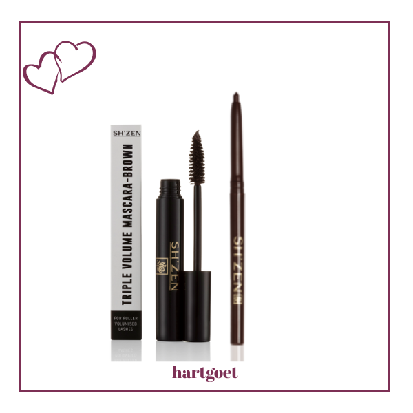 Sh'Zen Triple Volume  & Easy Glide Eyeliner - Brown