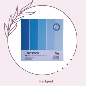 Cardstock - Small - Blue