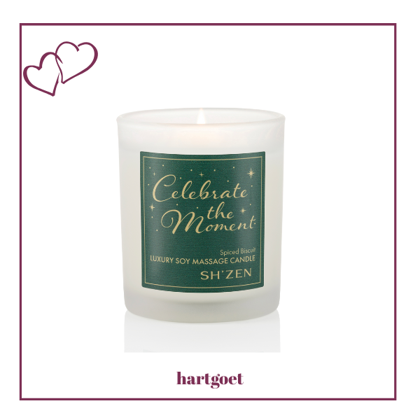 Sh'Zen Celebrate The Moment Luxury Soy Massage Candle