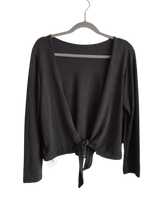 Load image into Gallery viewer, Bolero Cardi - Charcoal
