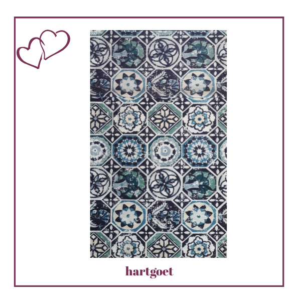 Chenille table runner