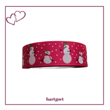 Load image into Gallery viewer, Christmas Ribbon - Snowman
