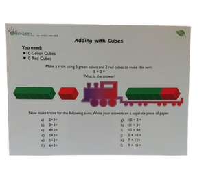 Greenbean Colour Cube Activity Cards - Set 2