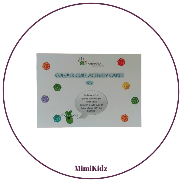 Greenbean Colour Cube Activity Cards - Set 2